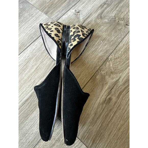 Betsey Johnson Cocoh Leopard  D'Orsay Flats size 6.5 - Picture 13 of 14